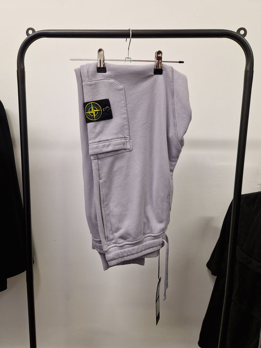 Stone Island Fleece Joggers - Grey