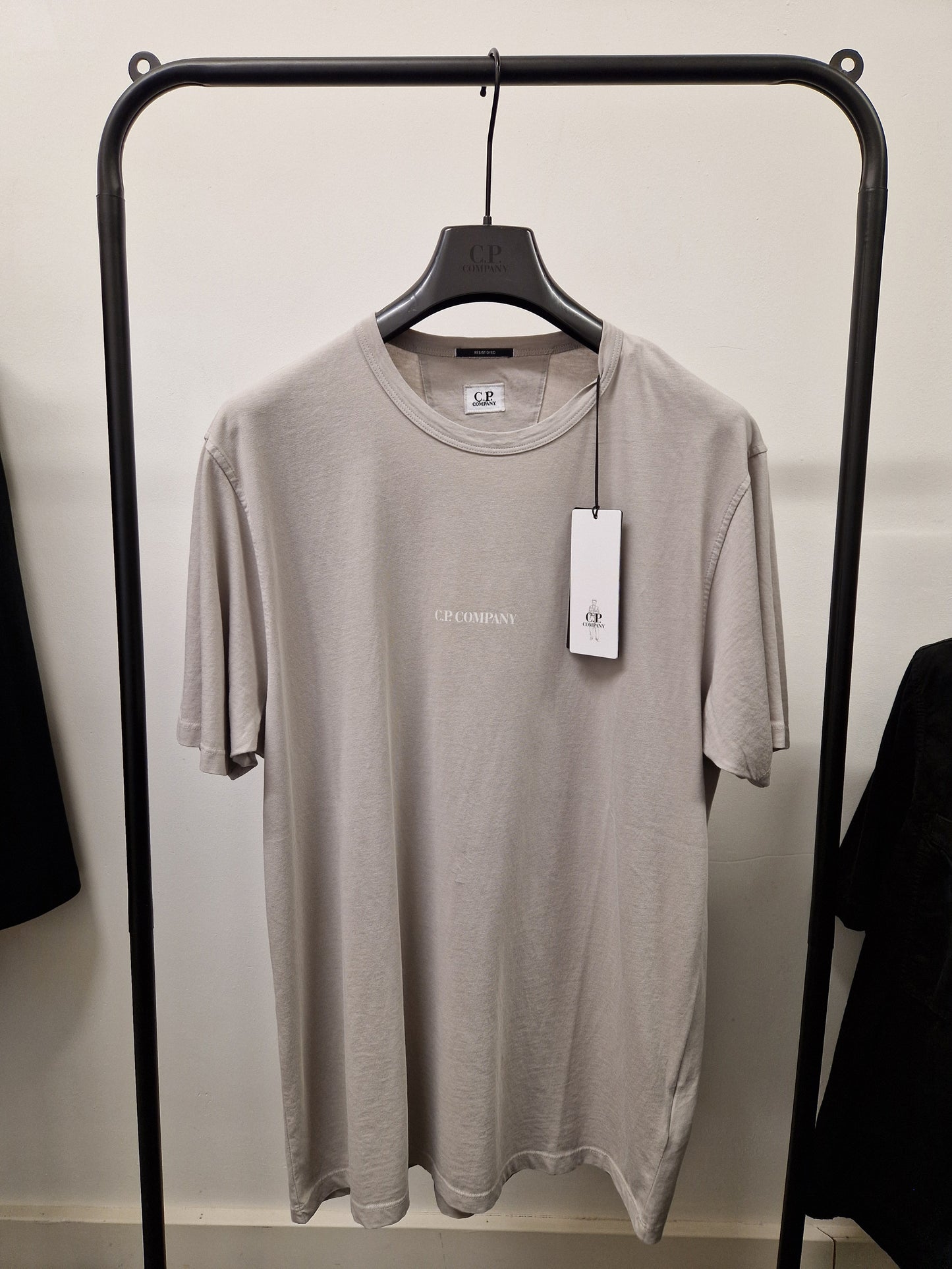 C.P. Company Jersey Resist Dyed T-Shirt - Flint Grey