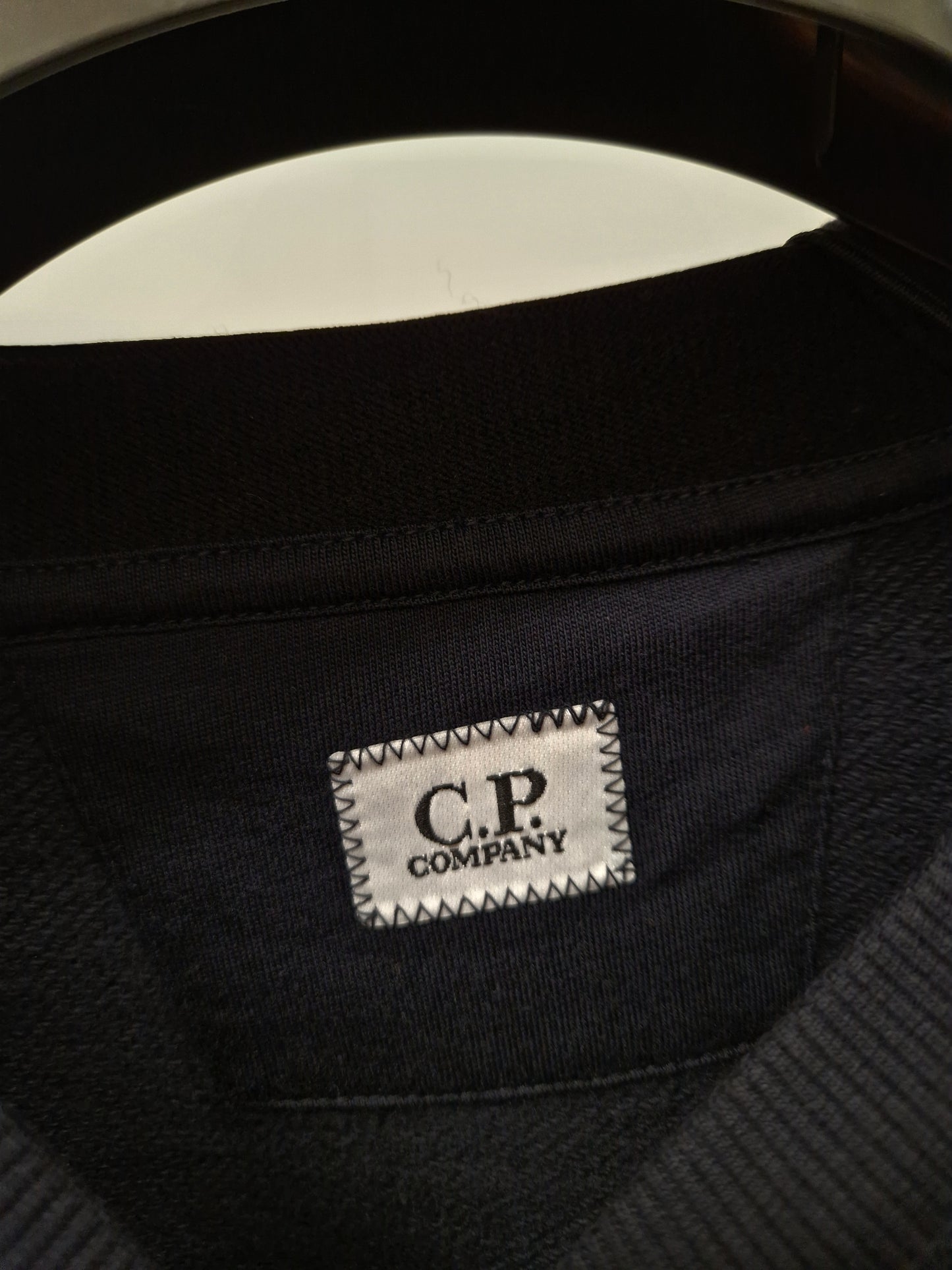 C.P. Company Diagonal Raised Sweatshirt - Navy Blue