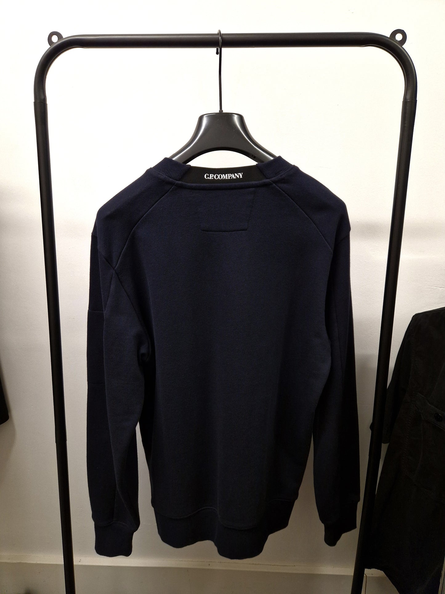 C.P. Company Diagonal Raised Sweatshirt - Navy Blue