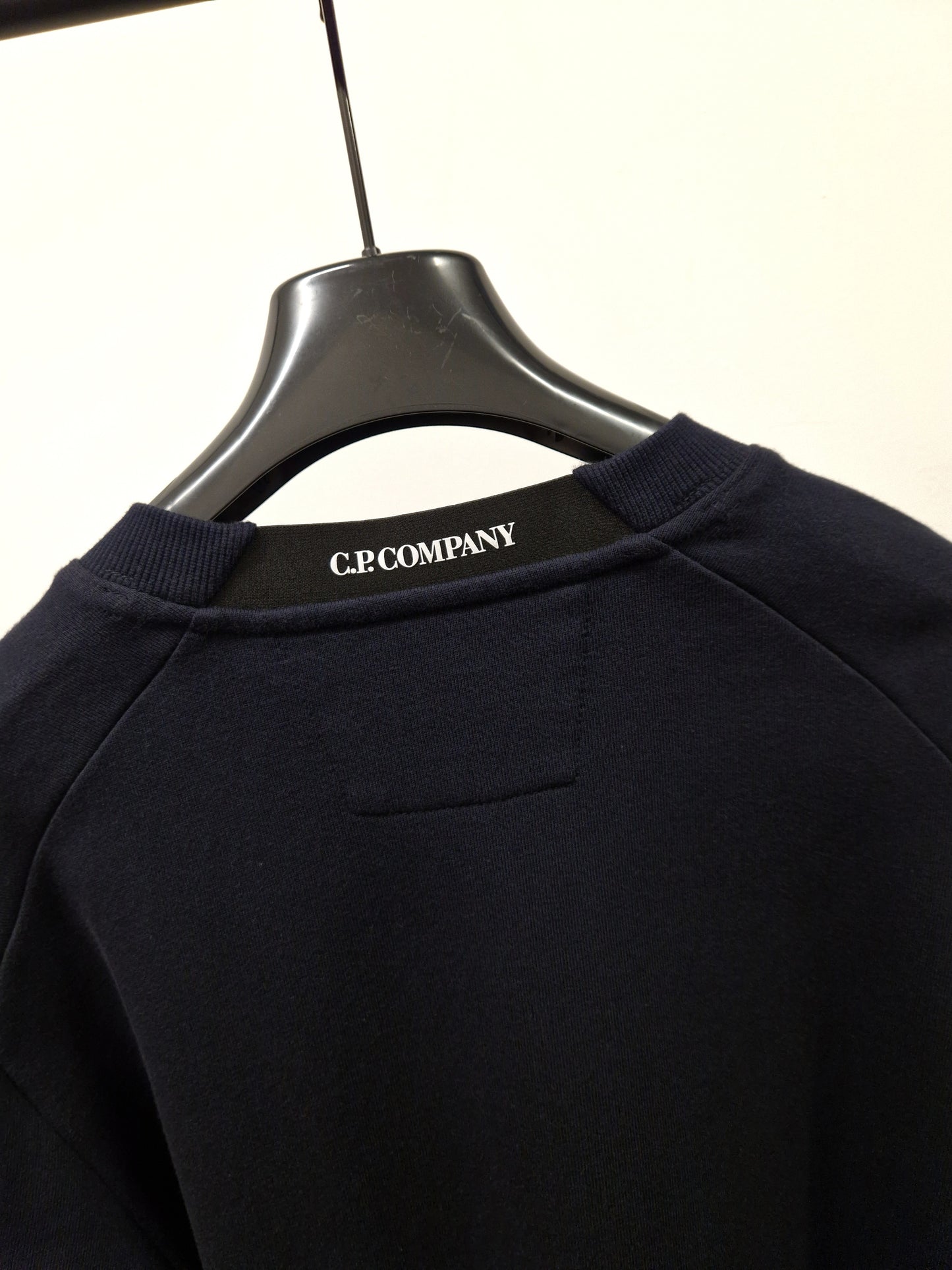 C.P. Company Diagonal Raised Sweatshirt - Navy Blue
