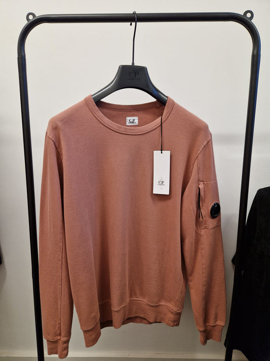 C.P. Company Light Fleece Lens Sweatshirt - Cedar Wood