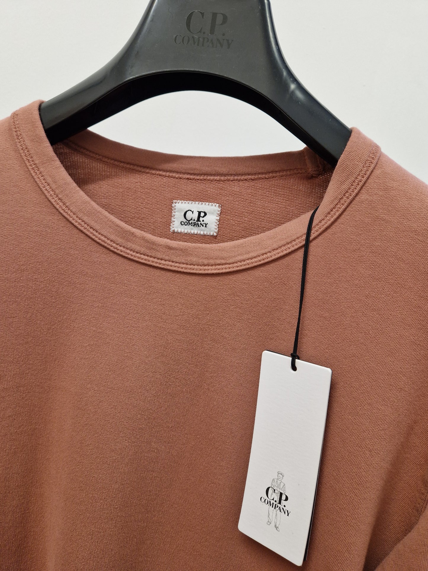 C.P. Company Light Fleece Lens Sweatshirt - Cedar Wood