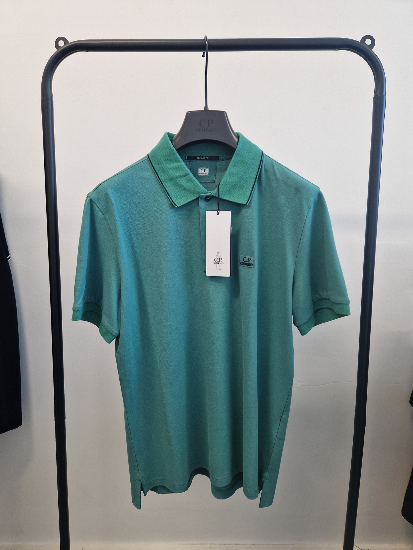 C.P. Company Stretch Piquet Polo Shirt - Jelly Bean