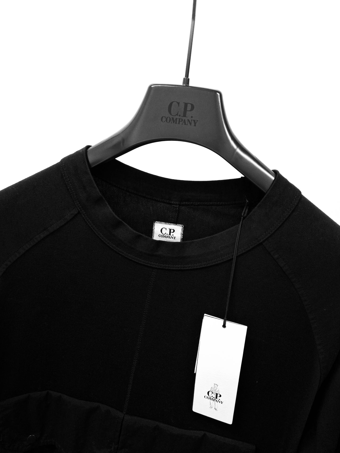 C.P. Company Heavy Jersey Sweatshirt - Black