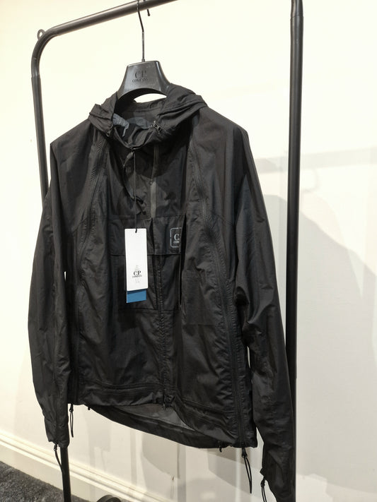 C.P. Company Pertex Hooded Jacket - Black