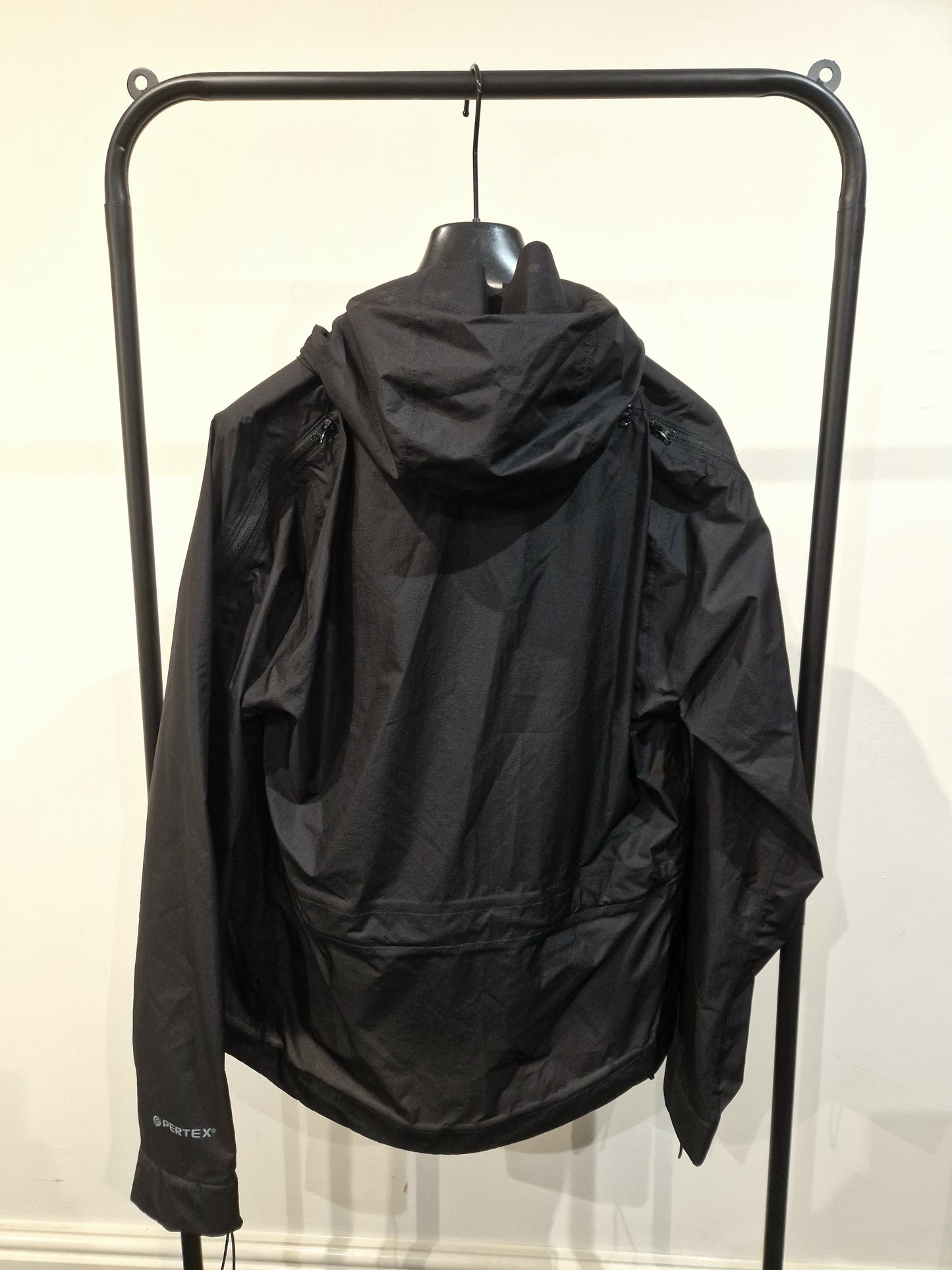 C.P. Company Pertex Hooded Jacket - Black