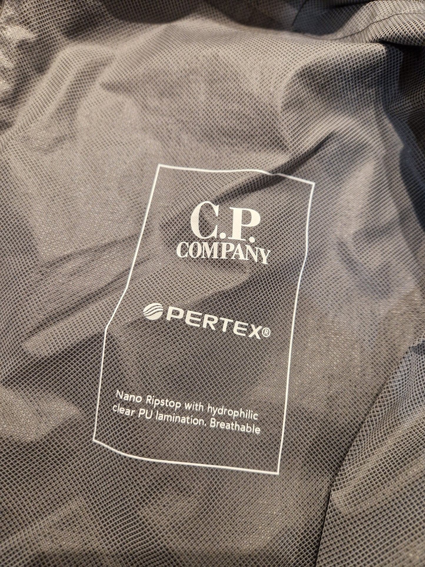 C.P. Company Pertex Hooded Jacket - Black