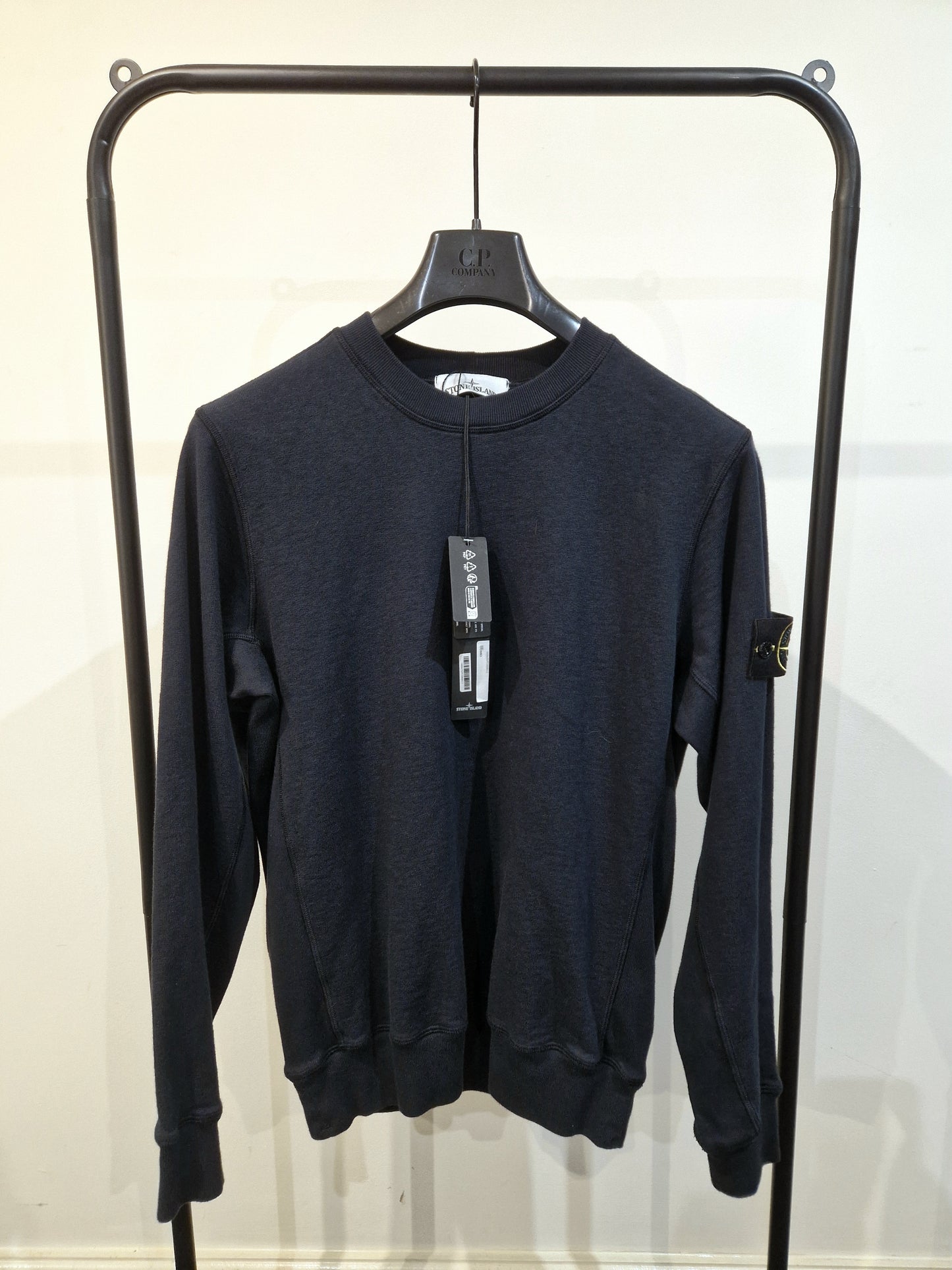 Stone Island Crewneck Sweatshirt - Navy Blue