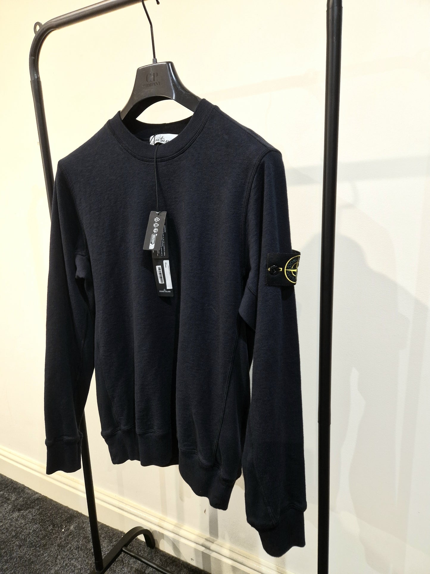 Stone Island Crewneck Sweatshirt - Navy Blue