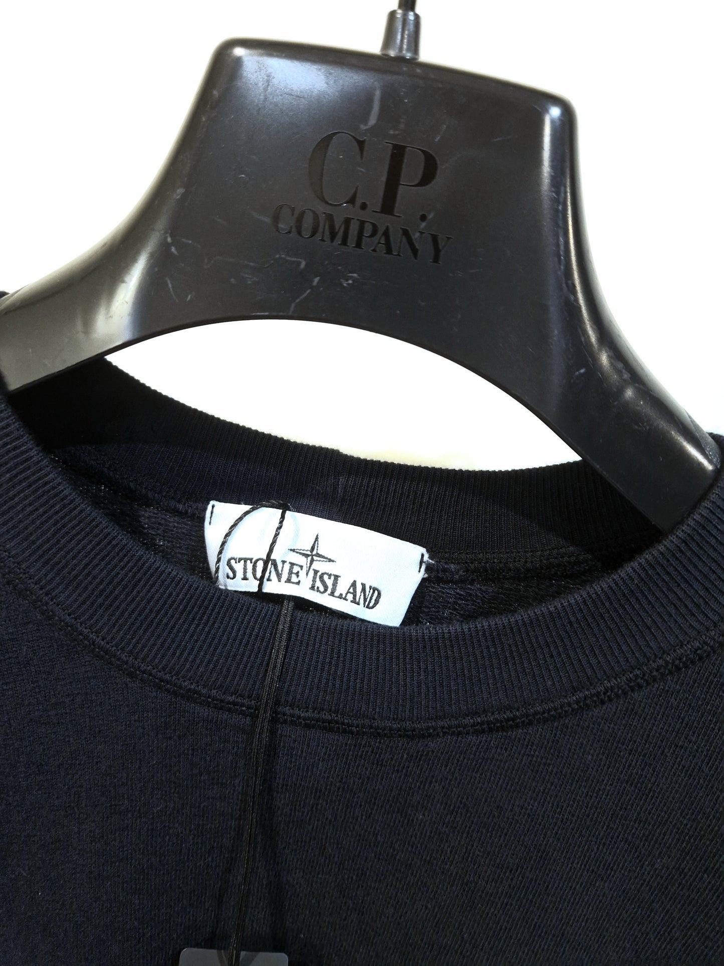 Stone Island Crewneck Sweatshirt - Navy Blue