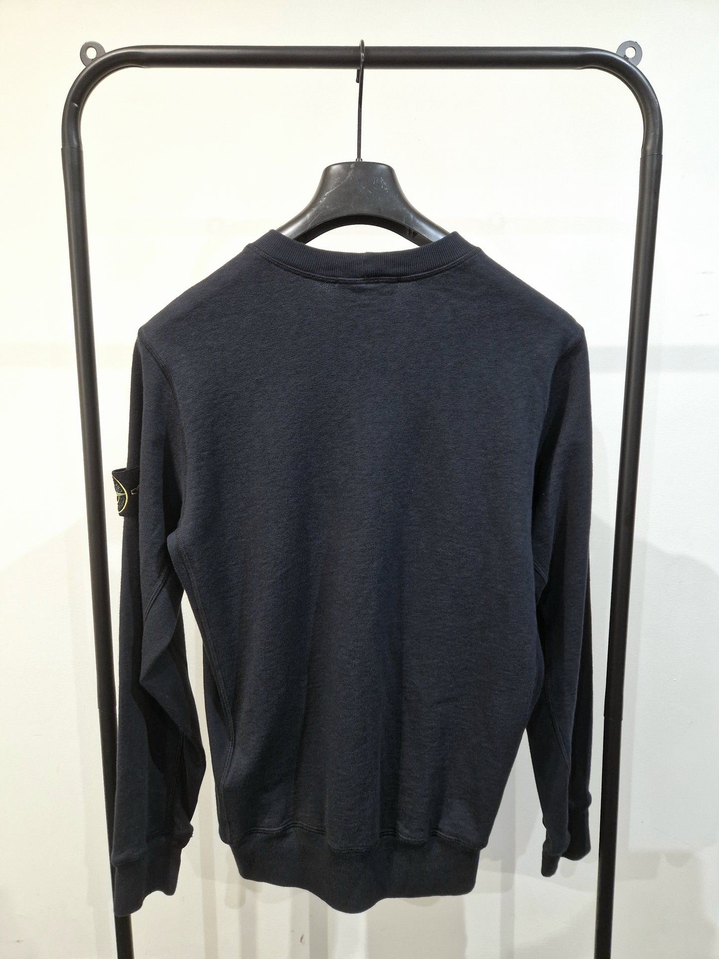 Stone Island Crewneck Sweatshirt - Navy Blue