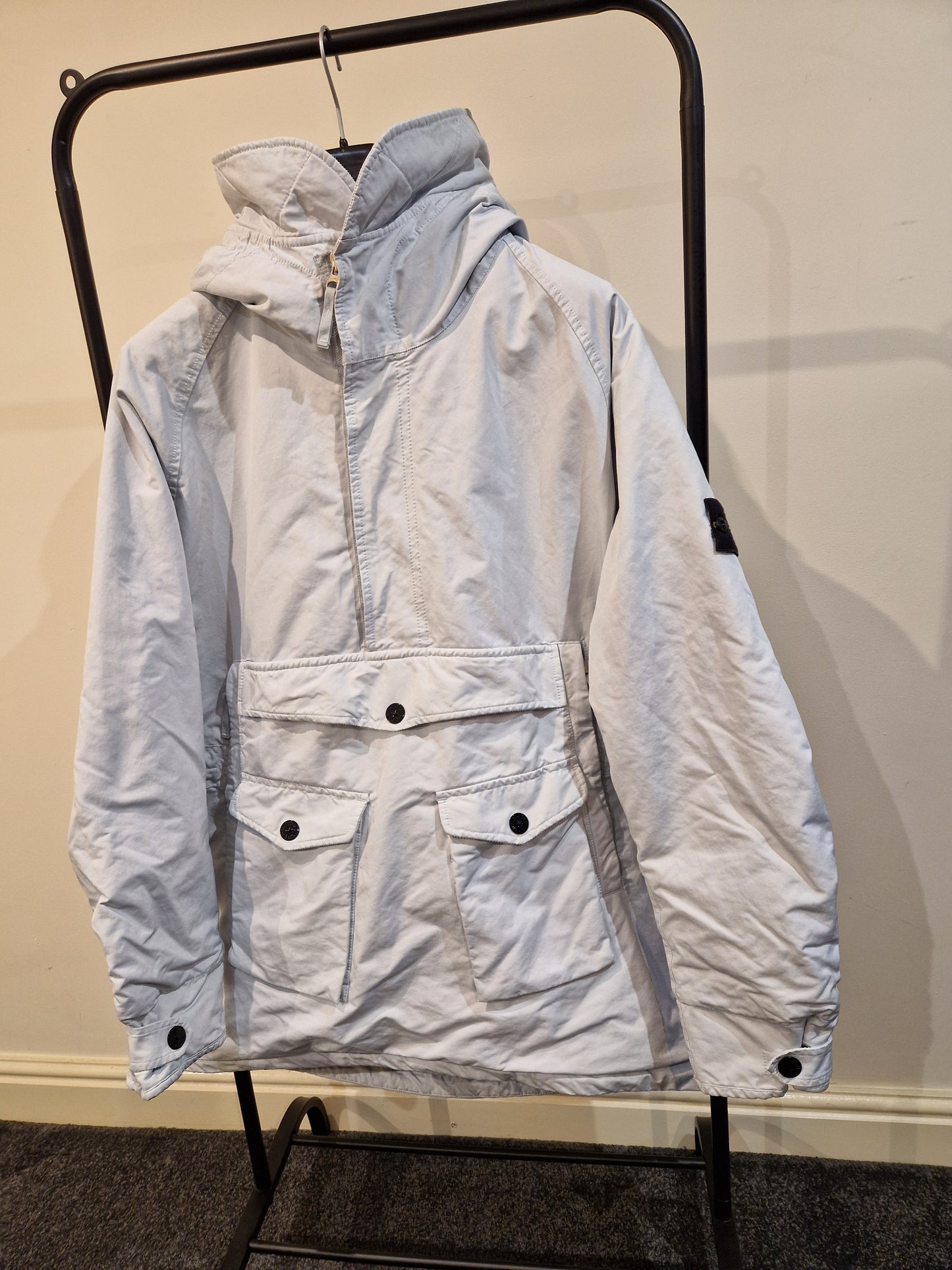 Stone Island David-TC Primaloft Hooded Smock - Ice