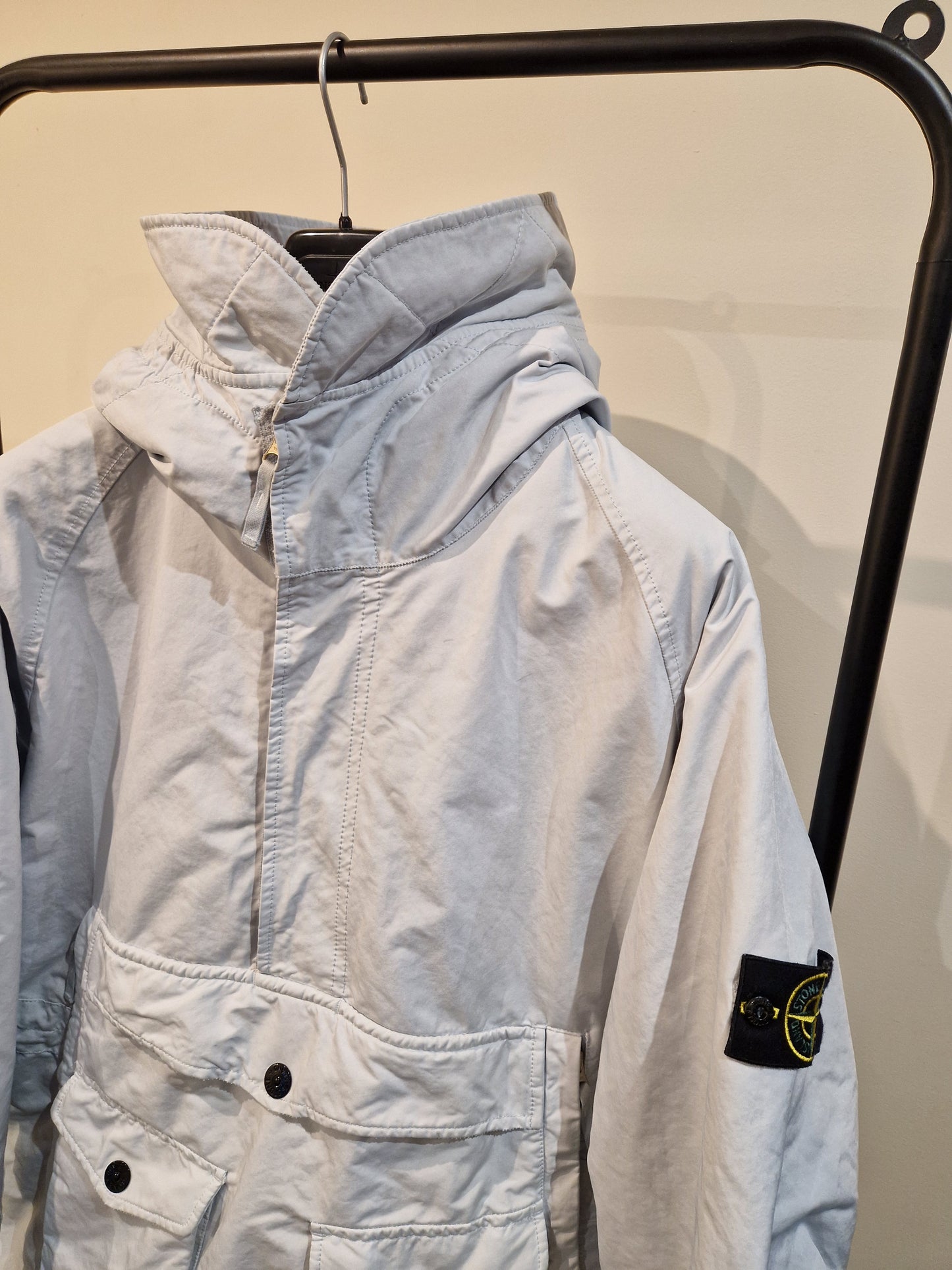 Stone Island David-TC Primaloft Hooded Smock - Ice