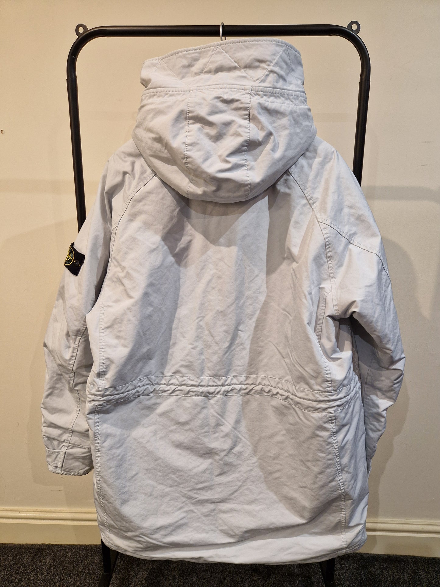 Stone Island David-TC Primaloft Hooded Smock - Ice