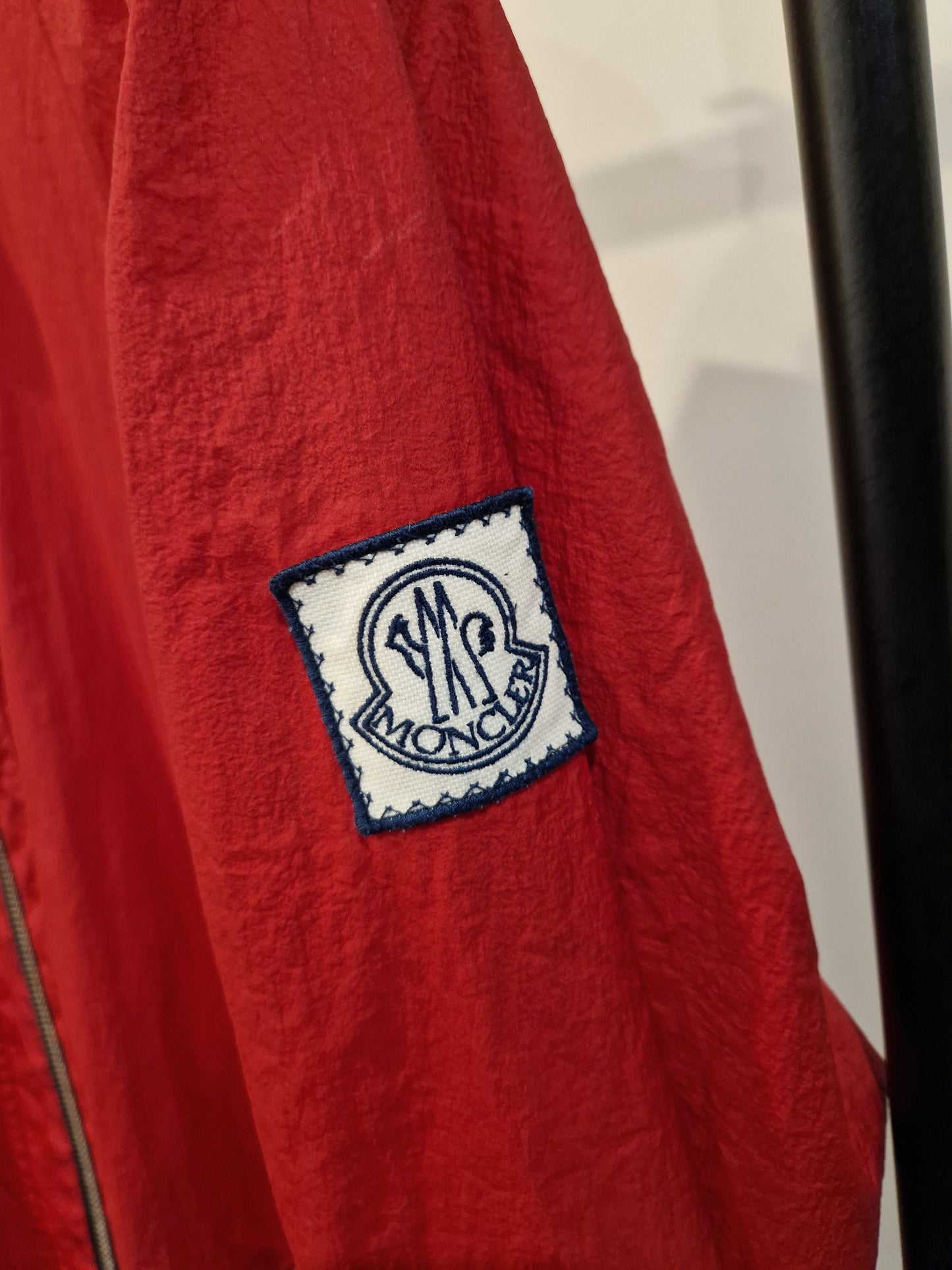 Moncler Lightweight Hooded Jacket - Red