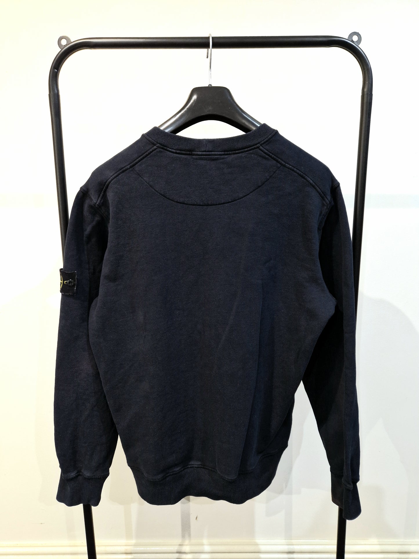 Stone Island Crewneck Dyed Sweatshirt - Navy Blue