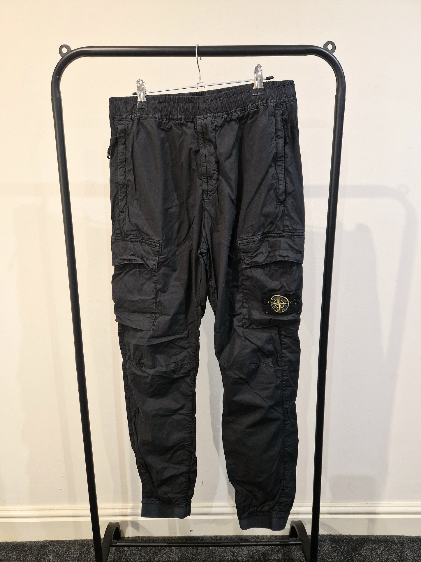 Stone Island Type RE-T Cargo Trousers - Navy Blue
