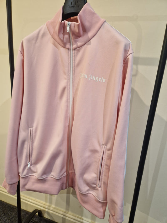 Palm Angels Zip-Through Track Jacket - Pink