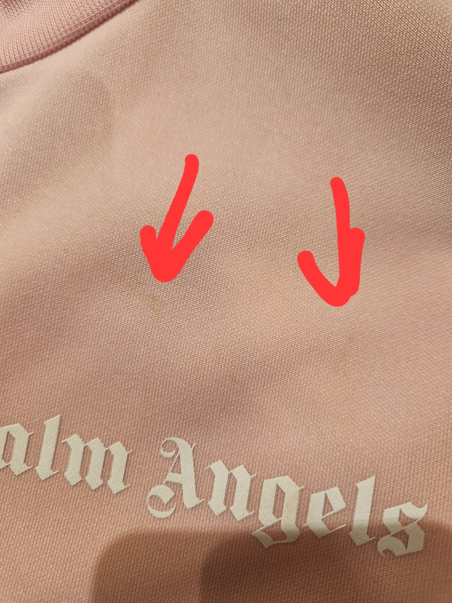 Palm Angels Zip-Through Track Jacket - Pink