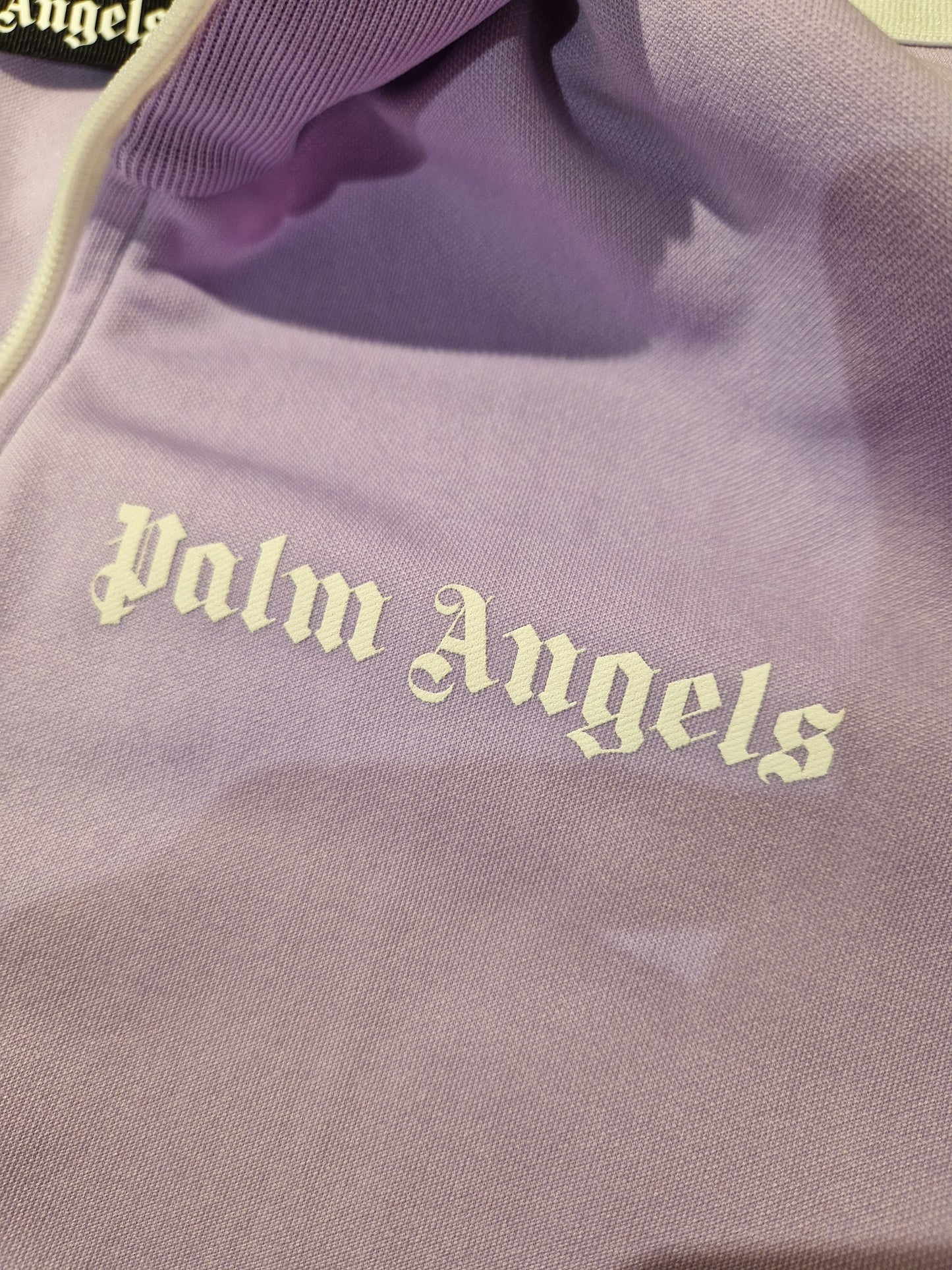 Palm Angels Zip-Through Track Jacket - Lilac