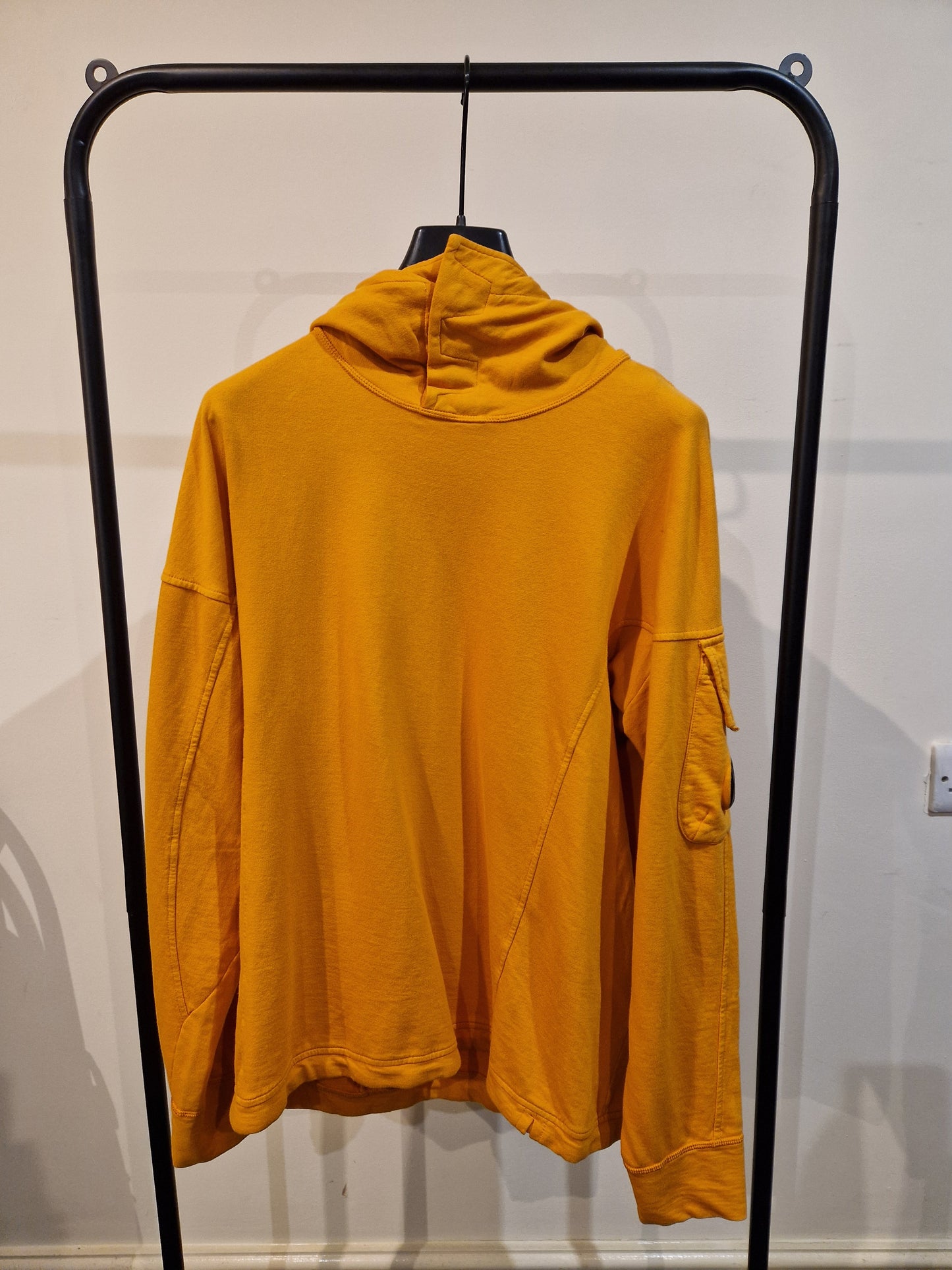 C.P. Company Light Fleece Overhead Hoodie - Desert Sun