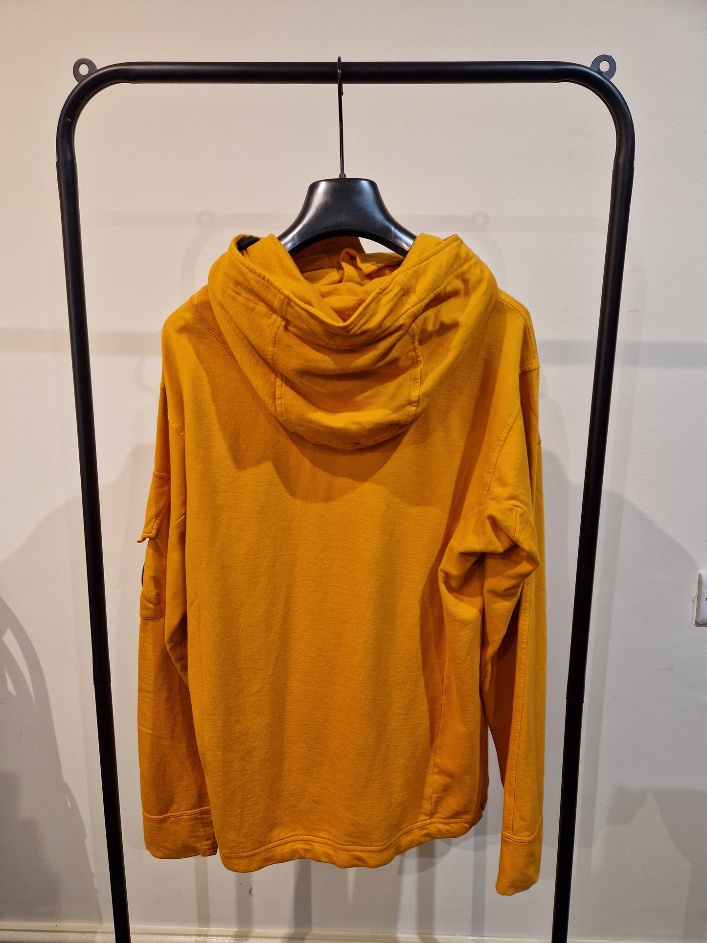 C.P. Company Light Fleece Overhead Hoodie - Desert Sun