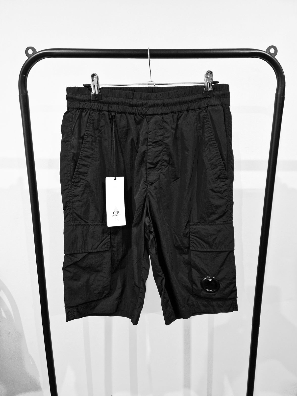 C.P. Company Chrome-R Shorts - Black