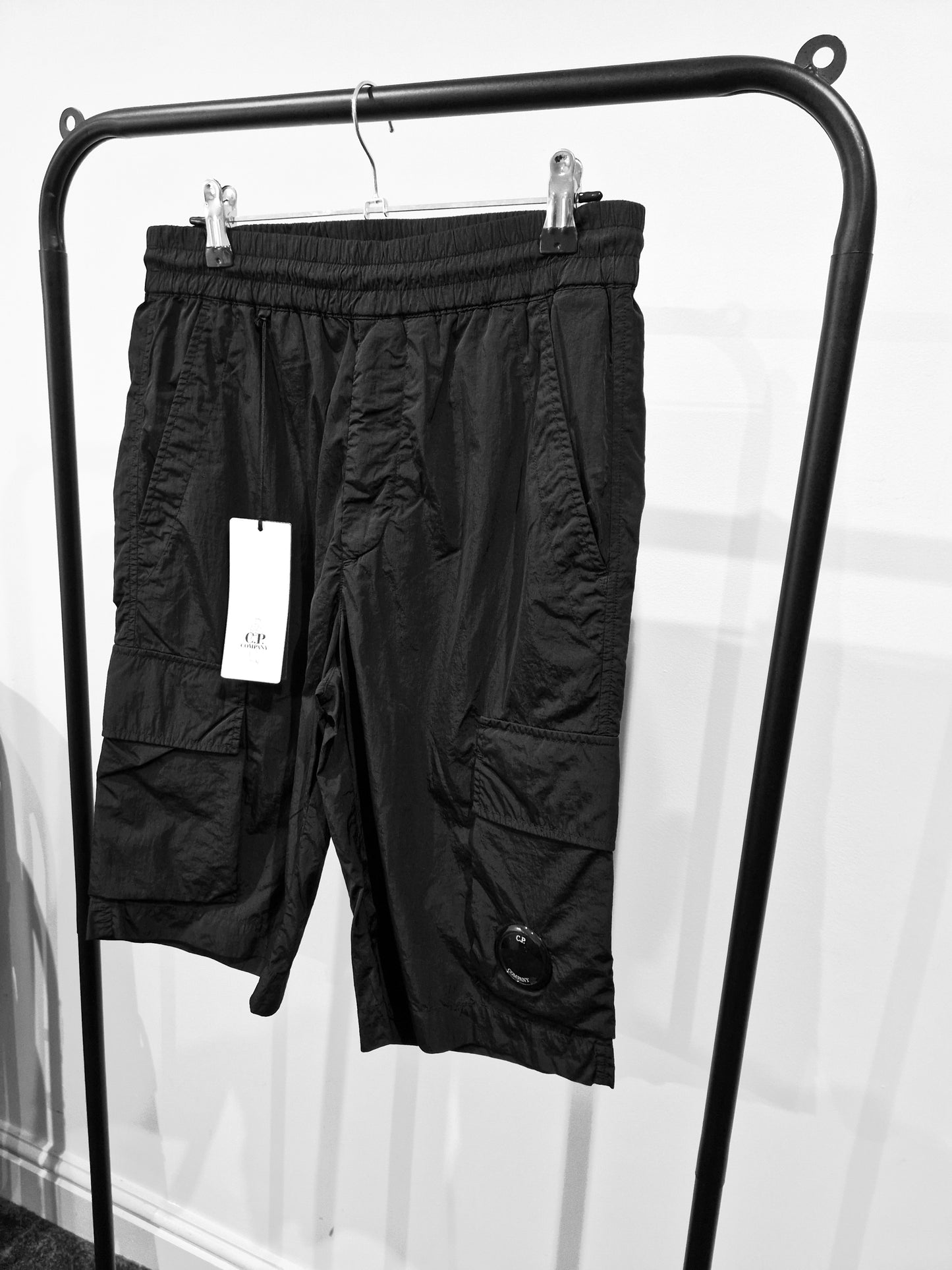 C.P. Company Chrome-R Shorts - Black