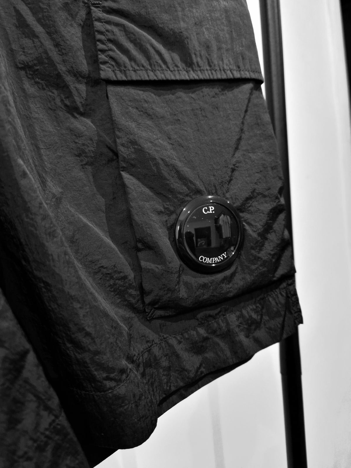 C.P. Company Chrome-R Shorts - Black