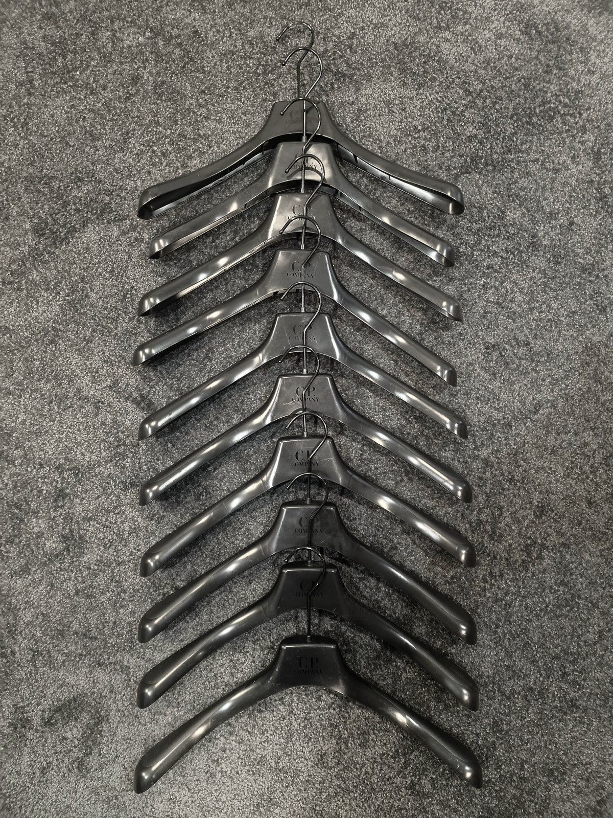10x C.P. Company Hangers - Black