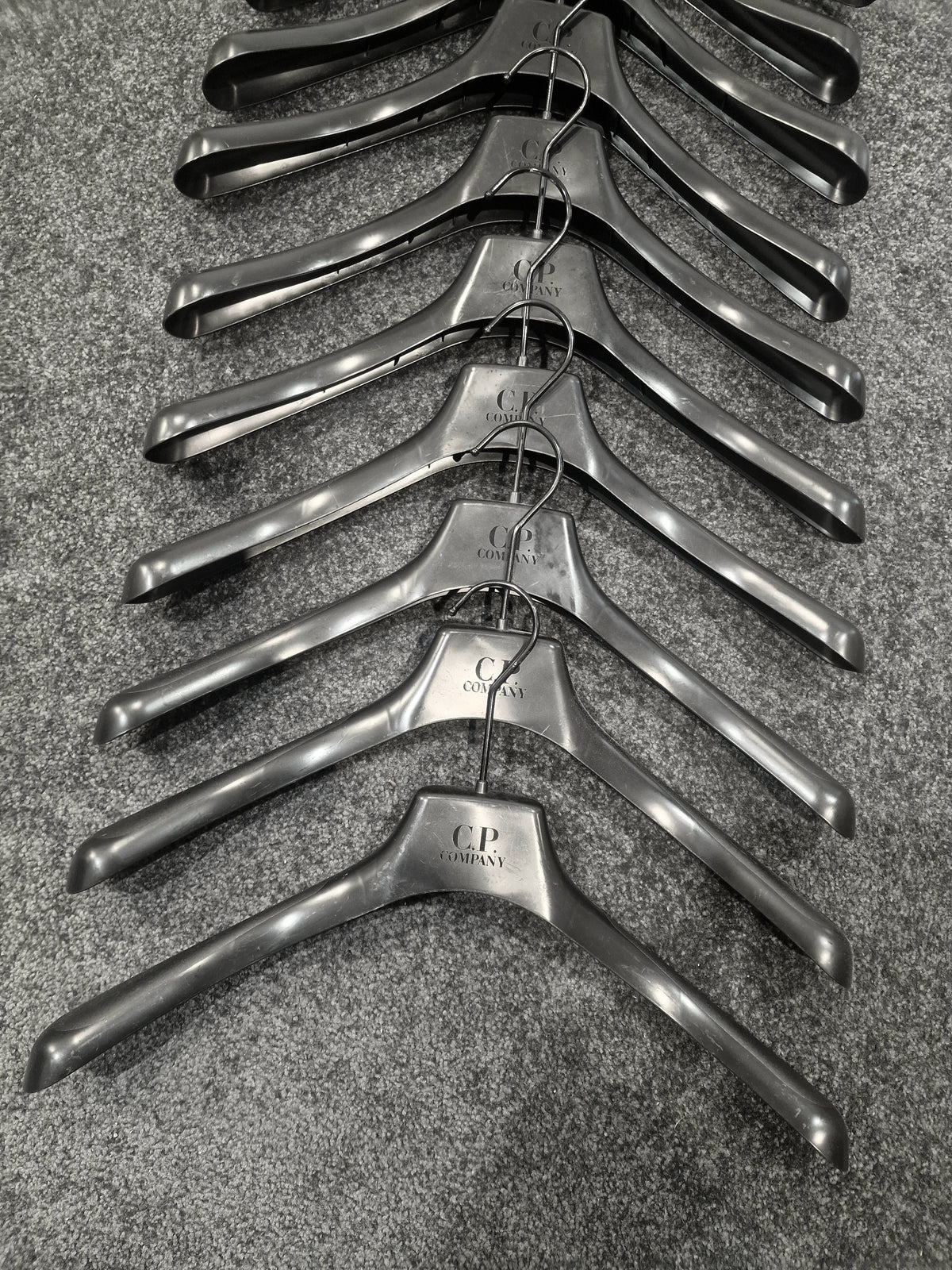 10x C.P. Company Hangers - Black