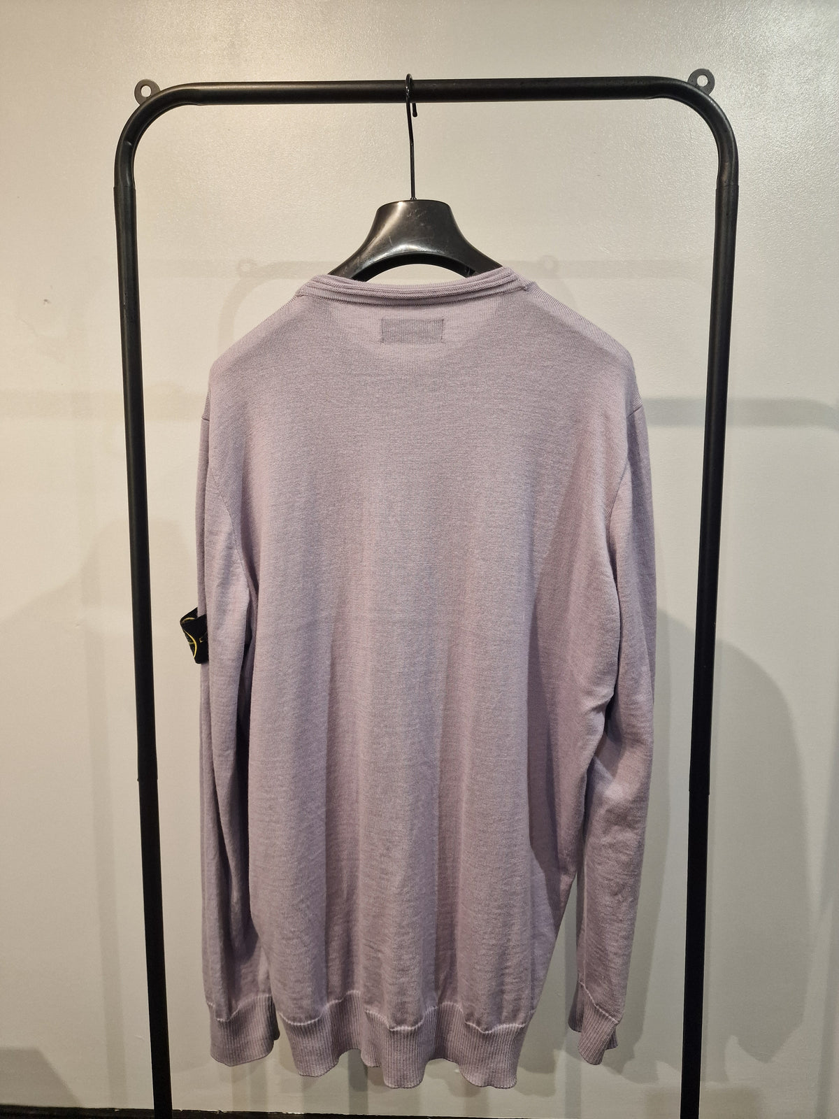 Stone Island Wool Jumper - Lilac