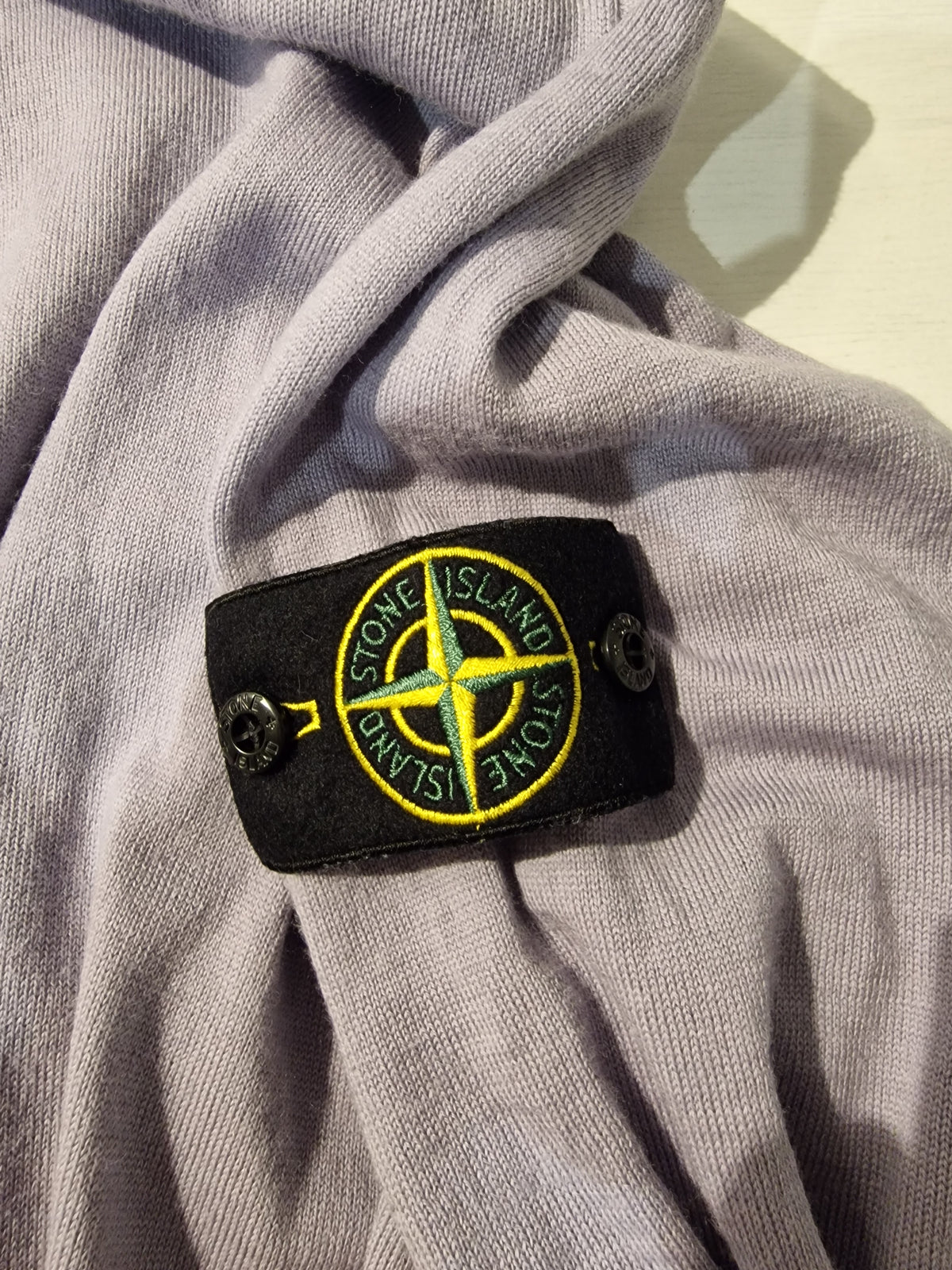 Stone Island Wool Jumper - Lilac