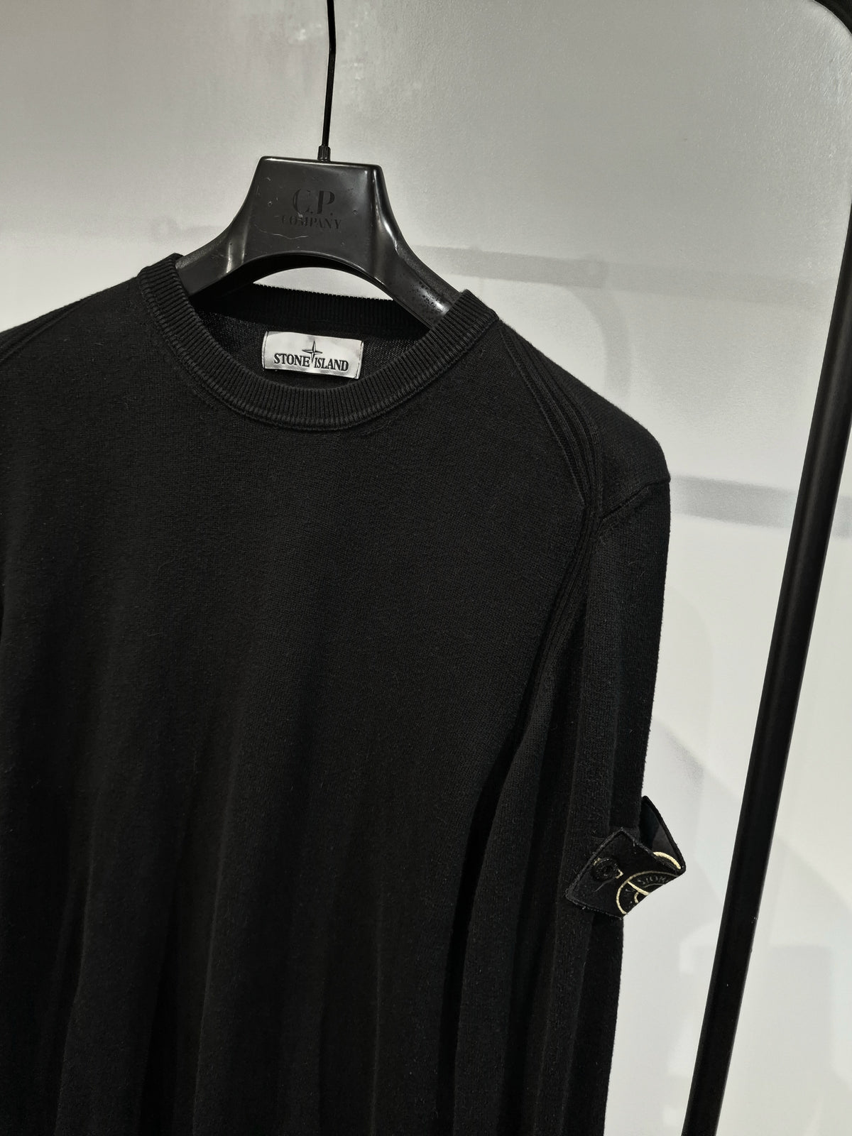 Stone Island Knit Jumper - Black