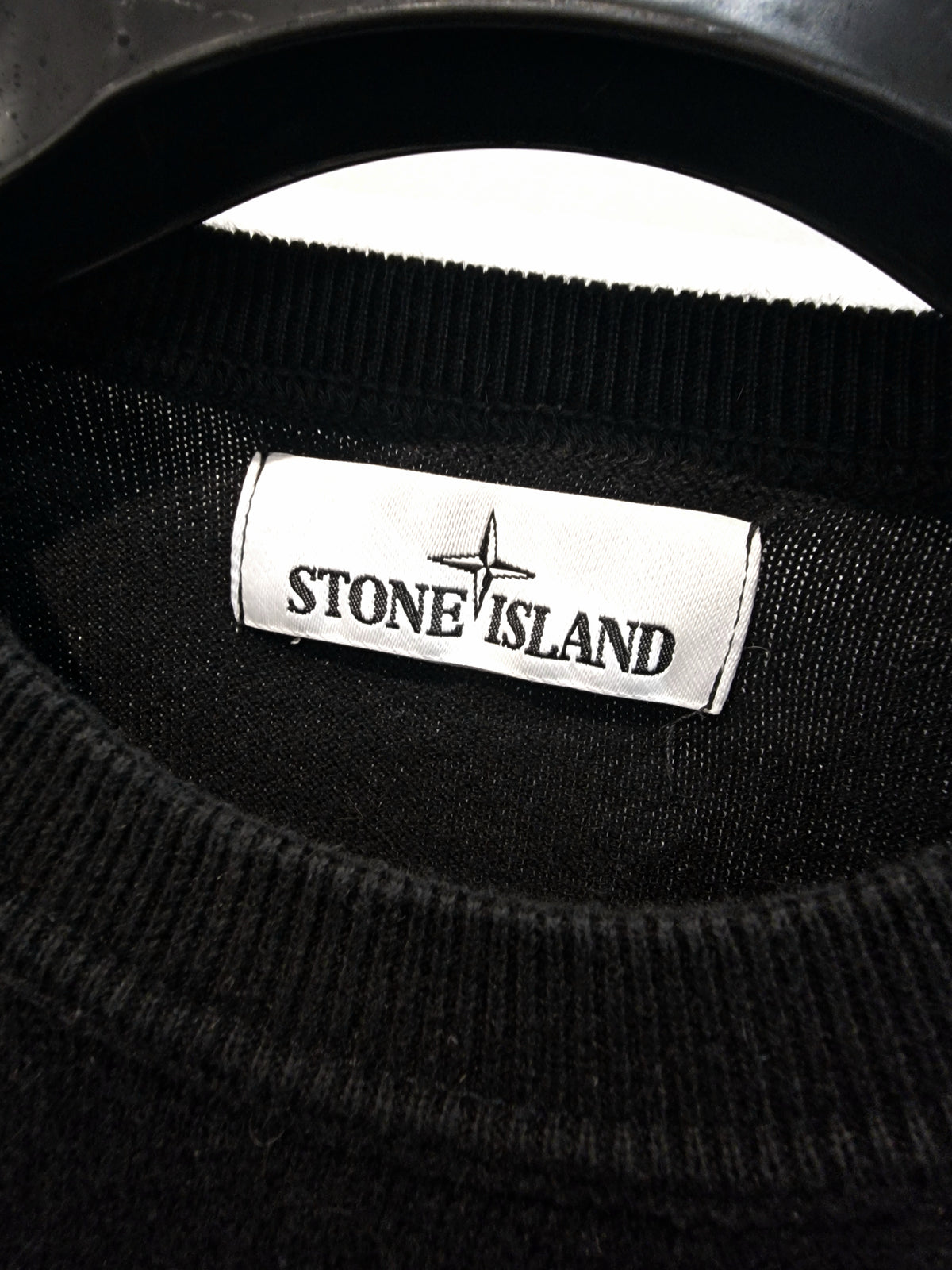 Stone Island Knit Jumper - Black