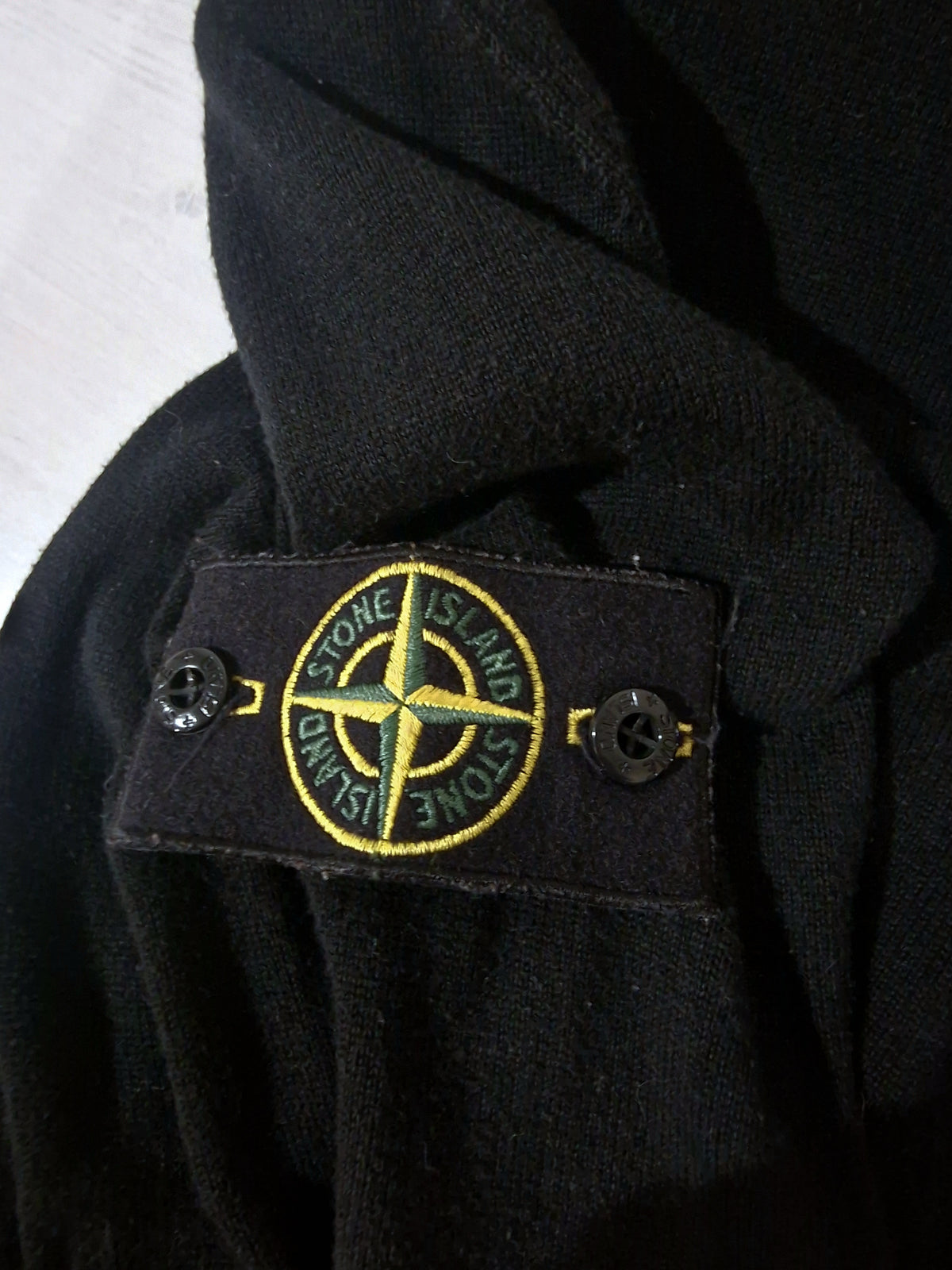 Stone Island Knit Jumper - Black