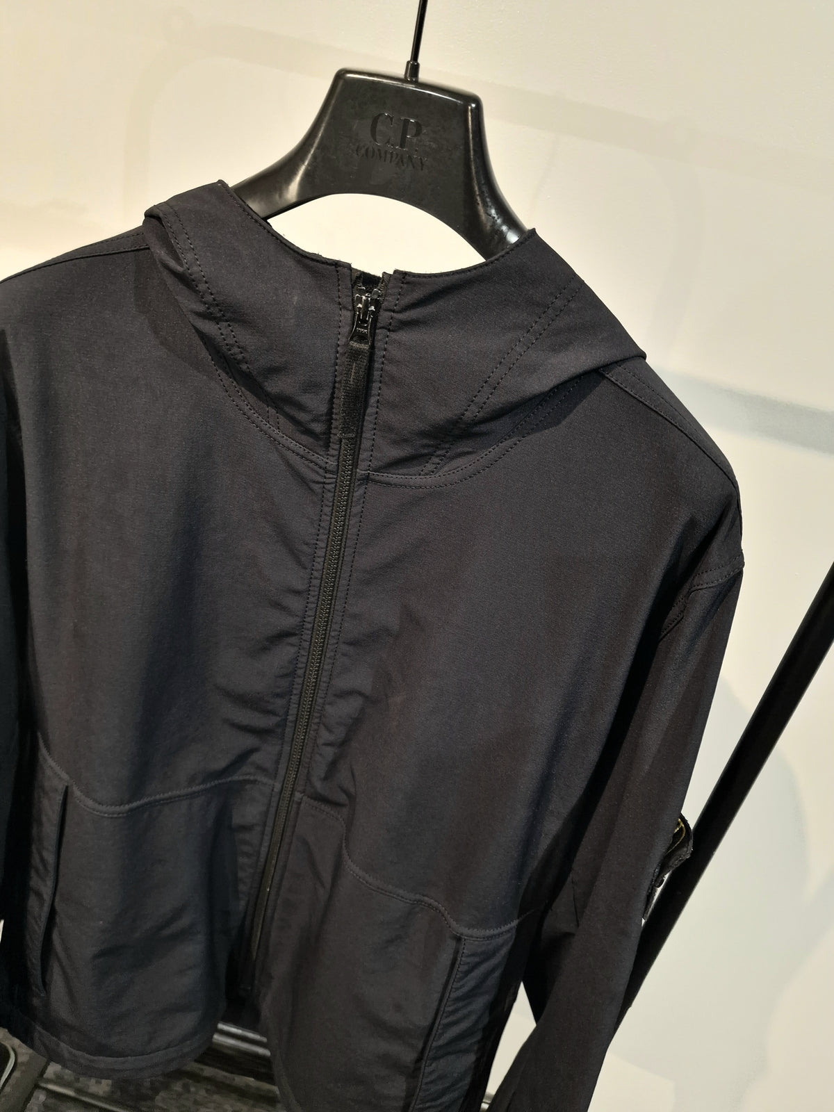 Stone Island Comfort Shell Jacket - Navy Blue