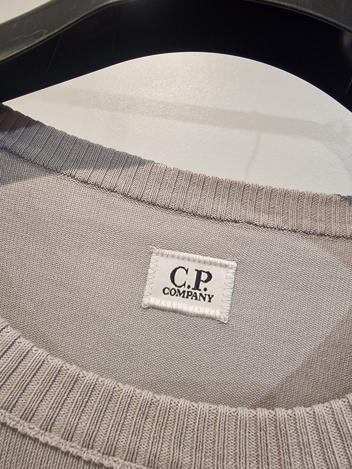 C.P. Company Crewneck Knit Jumper - Grey
