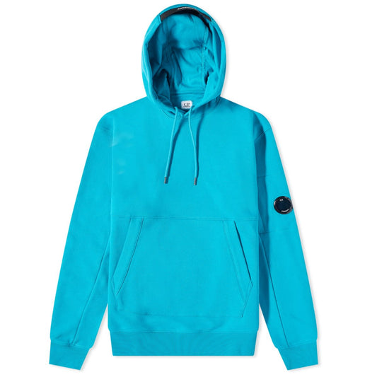 C.P. Company Overhead Hooded Sweatshirt - Tile Blue
