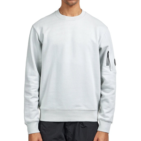 C.P. Company Diagonal Raised Sweatshirt - Blue Fox