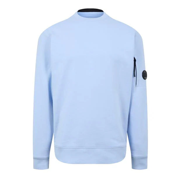 C.P. Company Diagonal Raised Sweatshirt - Cerulean