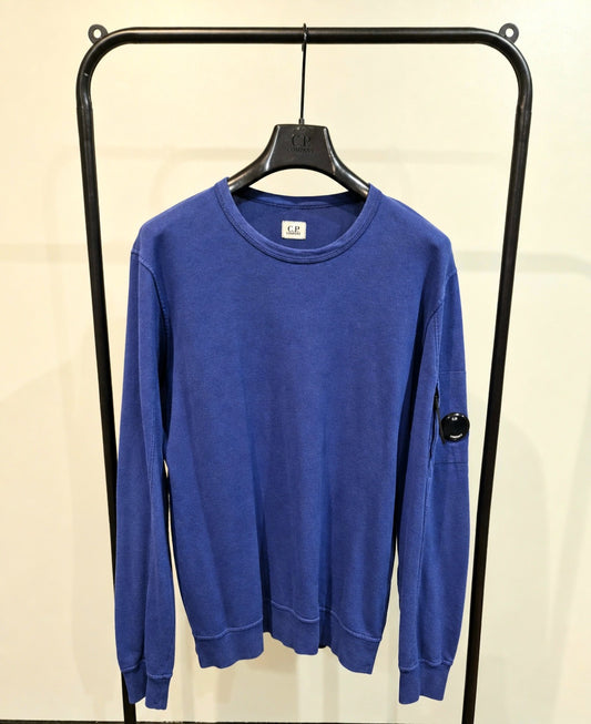 C.P. Company Light Fleece Sweatshirt - Royal Blue