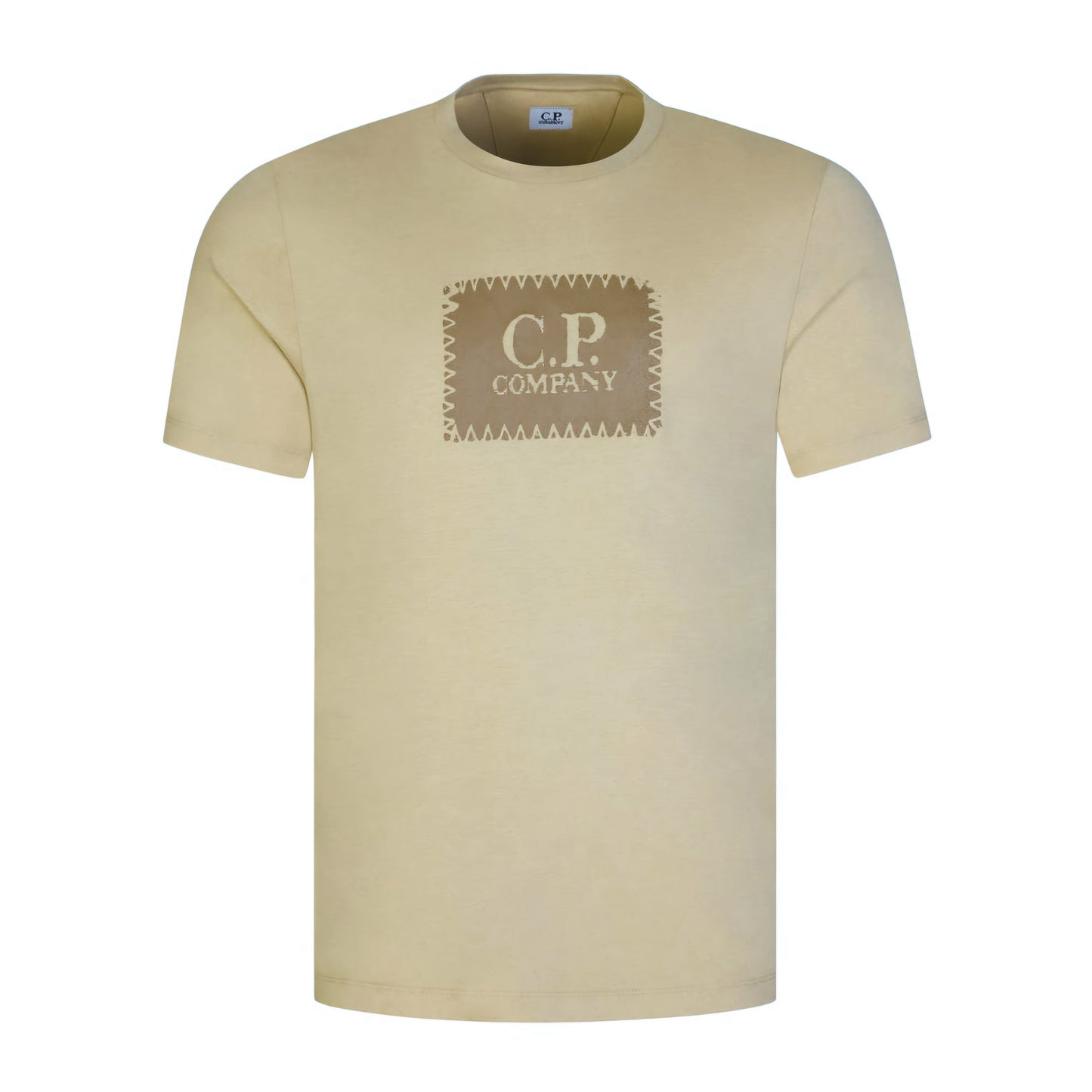 C.P. Company Stamp Logo T-Shirt - Desert Sand