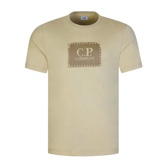 C.P. Company Stamp Logo T-Shirt - Desert Sand
