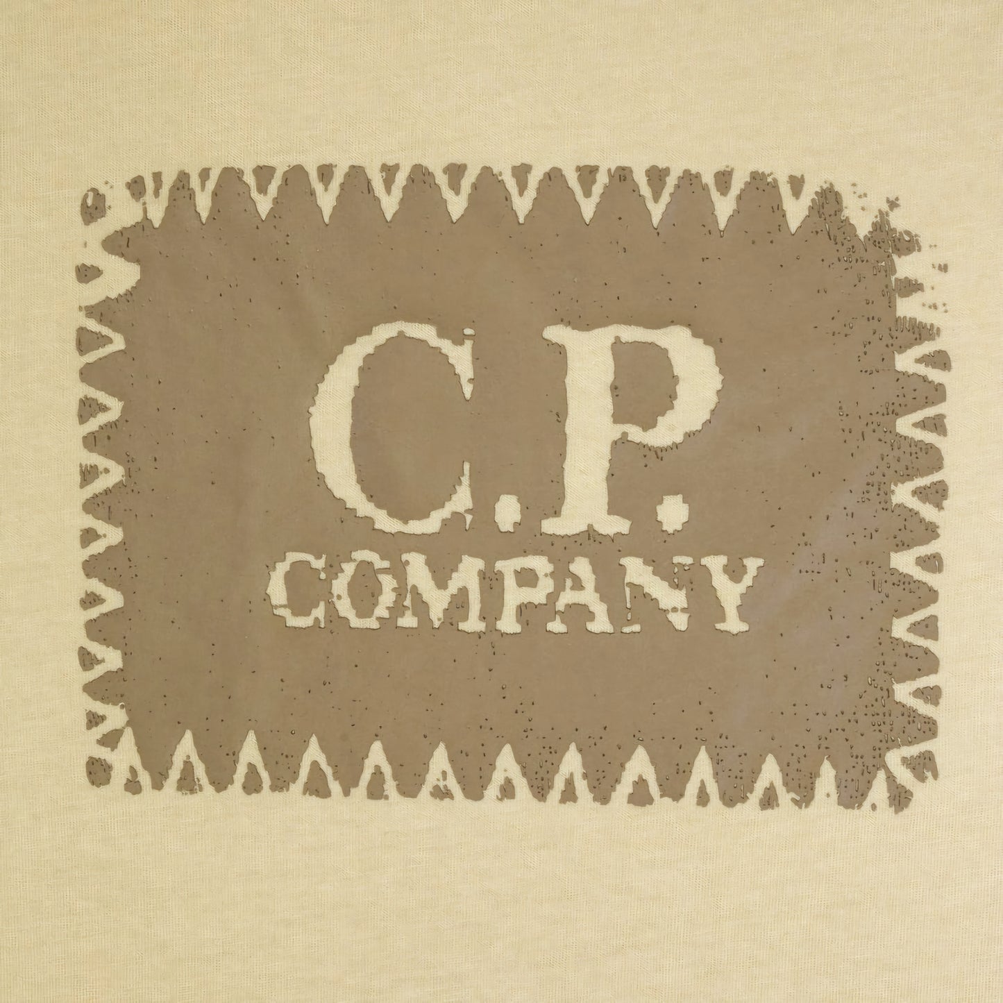 C.P. Company Stamp Logo T-Shirt - Desert Sand