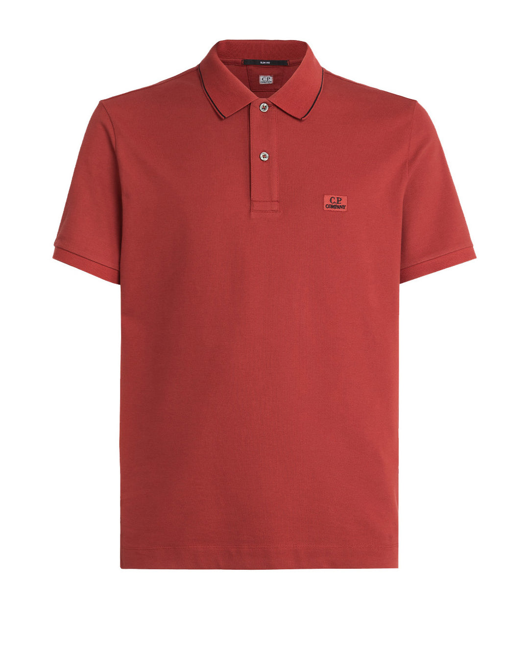 C.P. Company Slim Fit Polo Shirt - Red