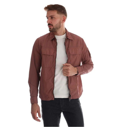 C.P. Company Taylon L Chrome Overshirt - Cedar Wood