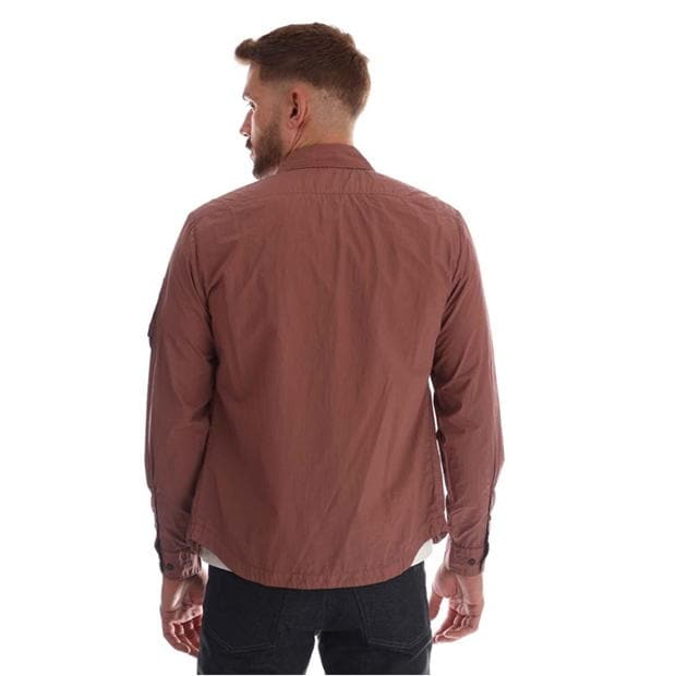 C.P. Company Taylon L Chrome Overshirt - Cedar Wood
