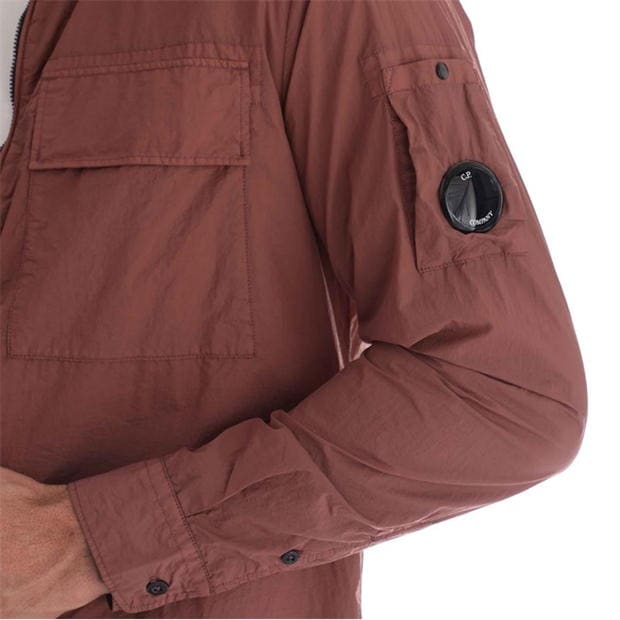C.P. Company Taylon L Chrome Overshirt - Cedar Wood